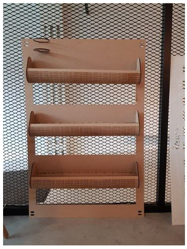 jardín vertical de 3 niveles