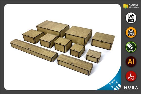 joyeros set de 10 piezas