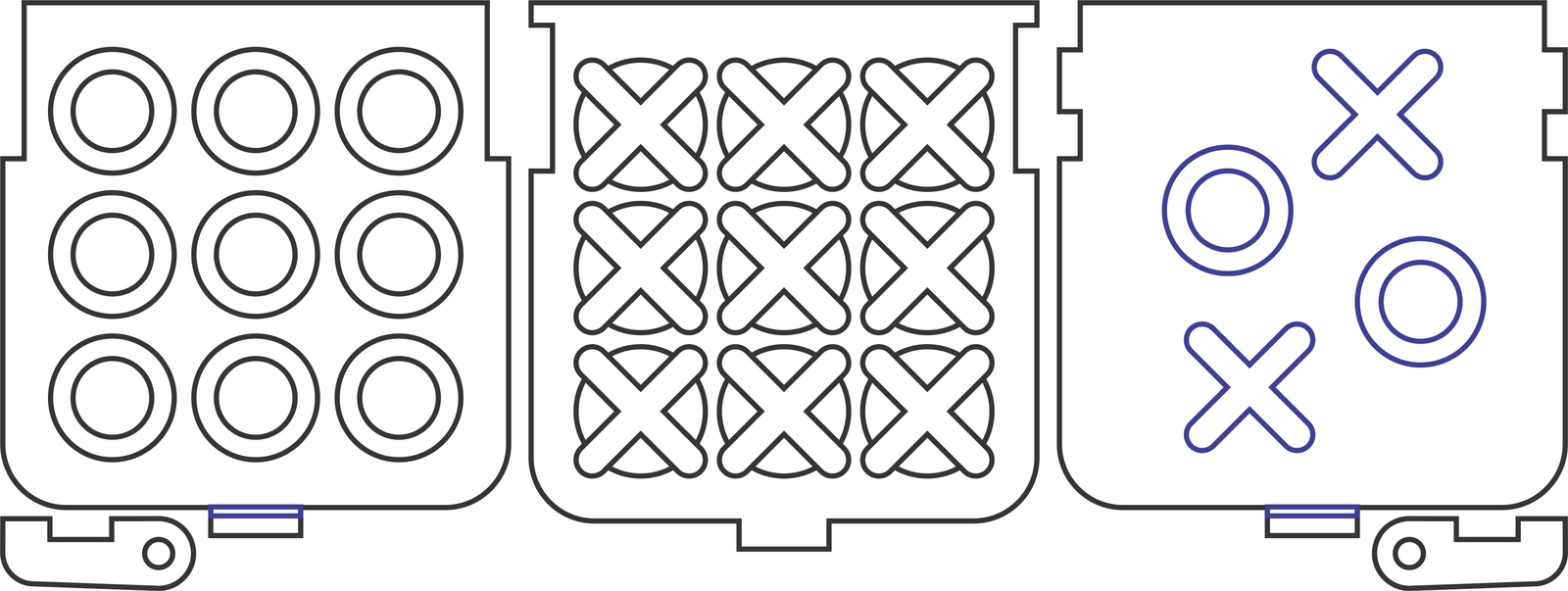 juego tres en línea