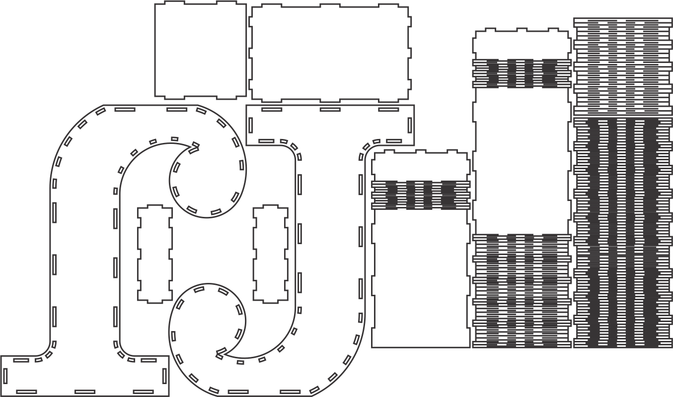 letra j tridimensional