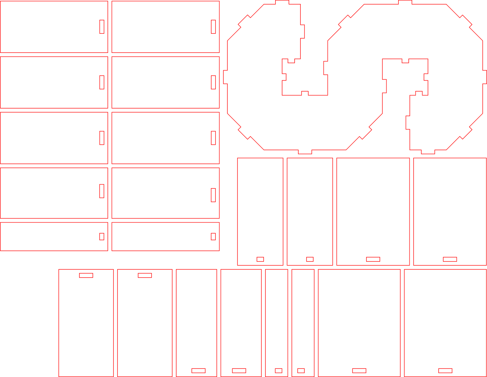 letras s tridimensional