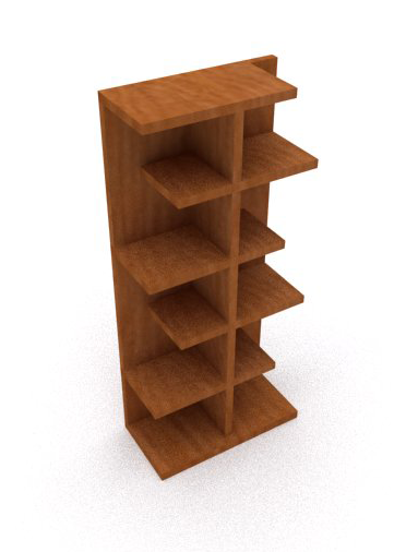 librero de 5 niveles