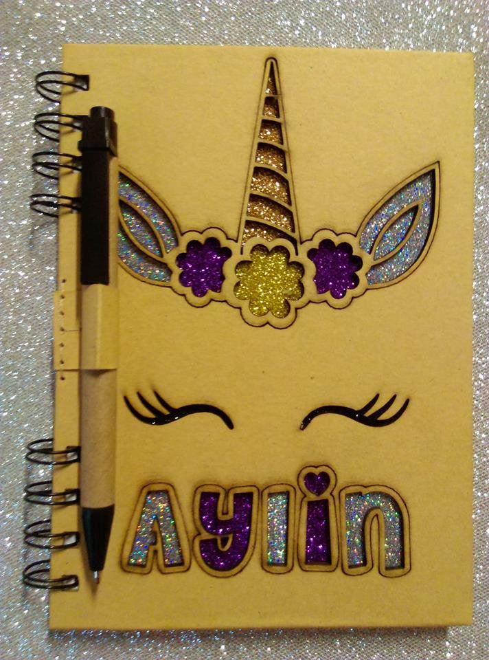 libreta de unicornio