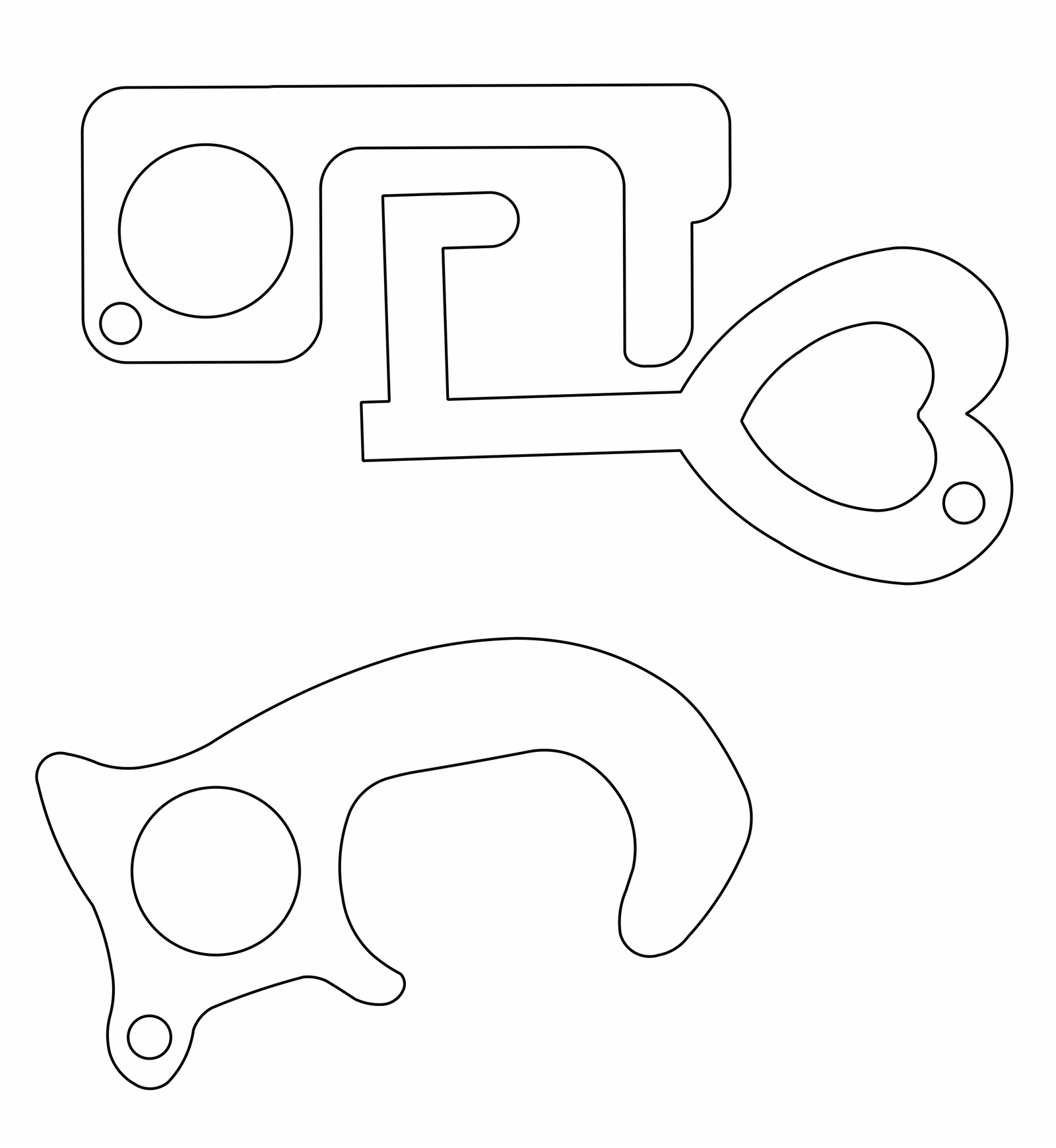 llavero anticontacto