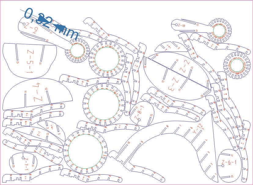 lámpara de escritorio armable