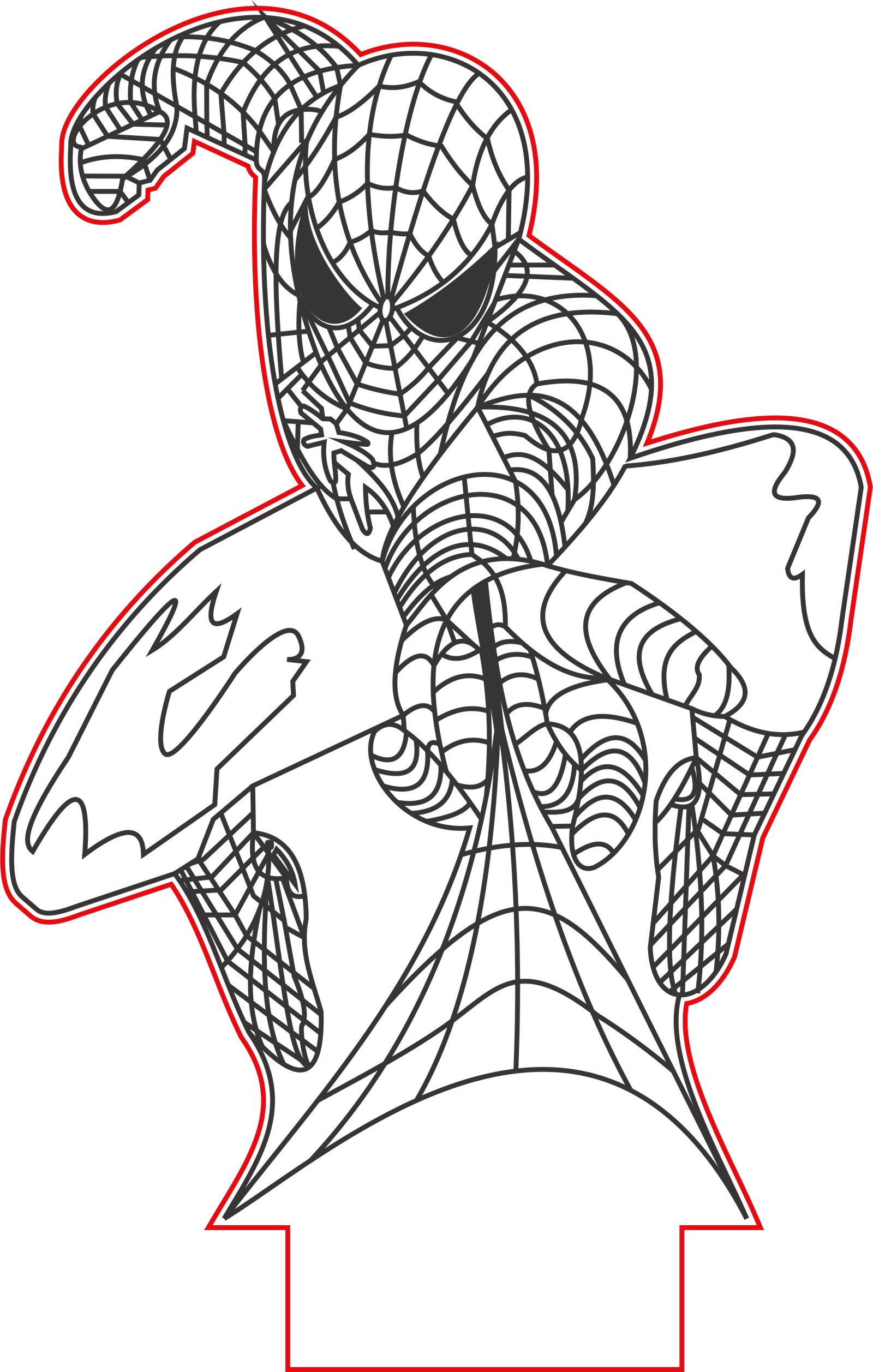 lámpara superhéroe