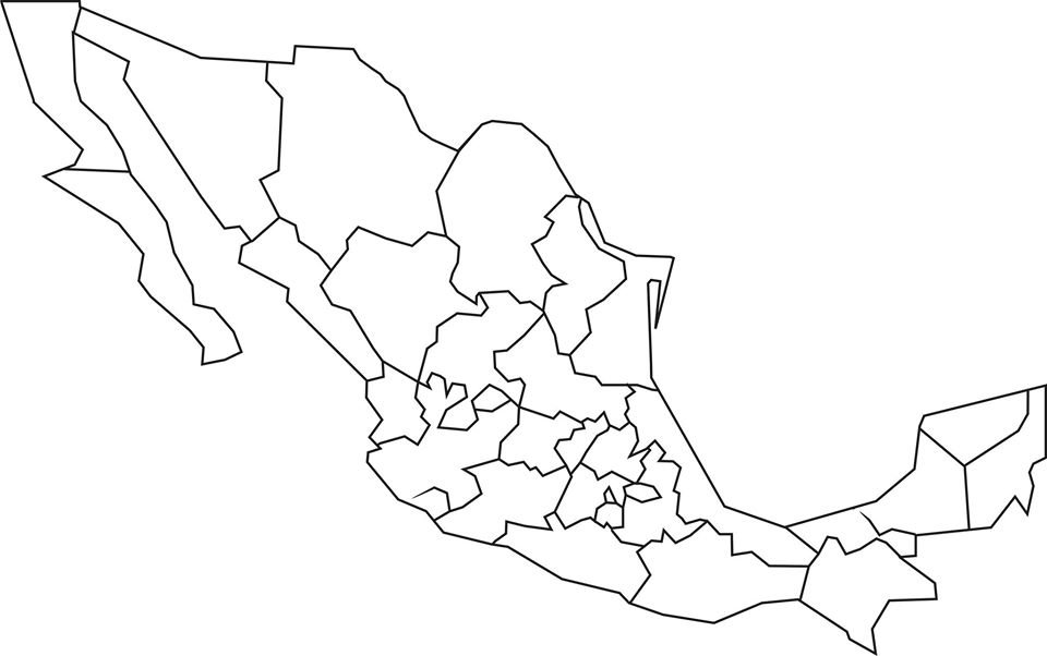 mapa de méxico