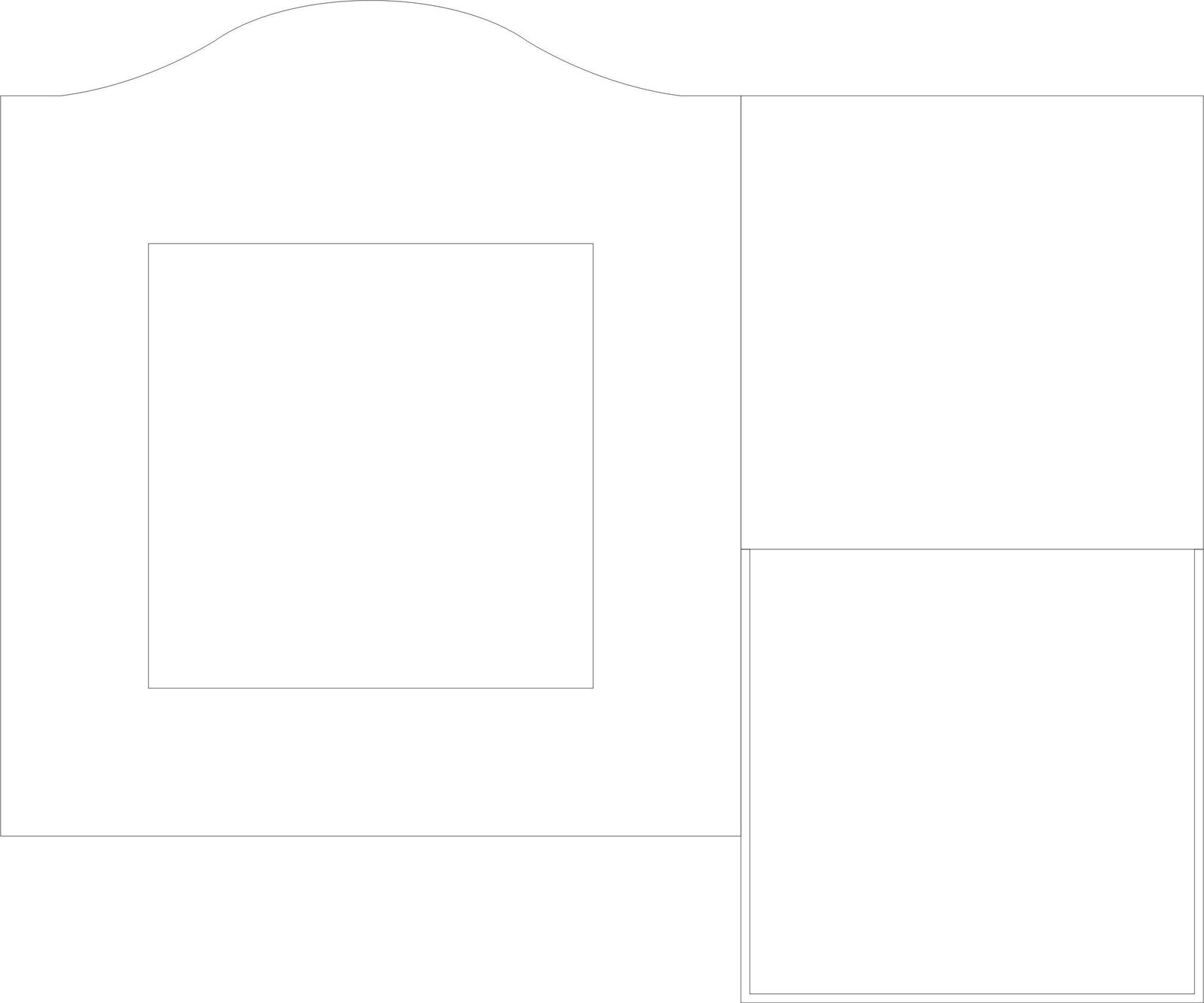 marco ancho para foto