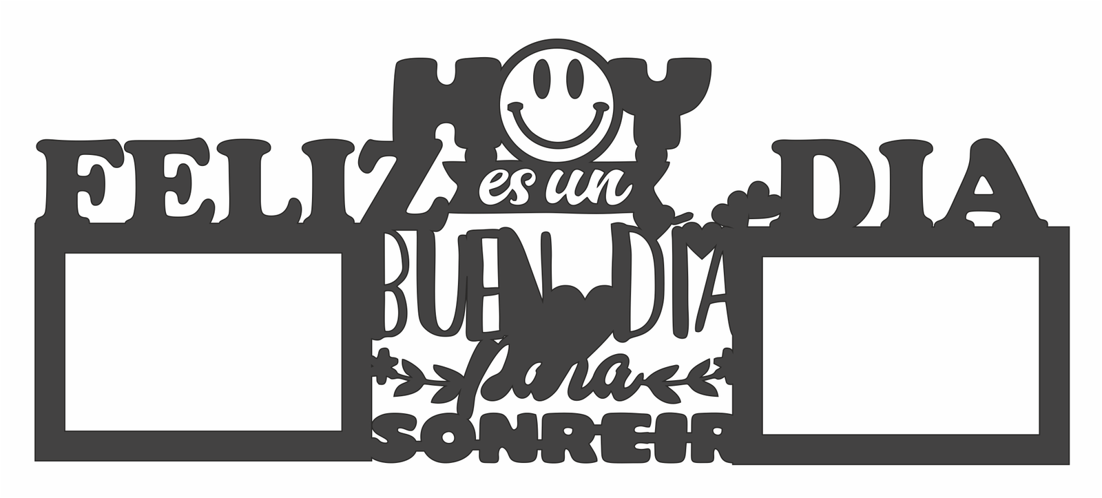 marco día para sonreír