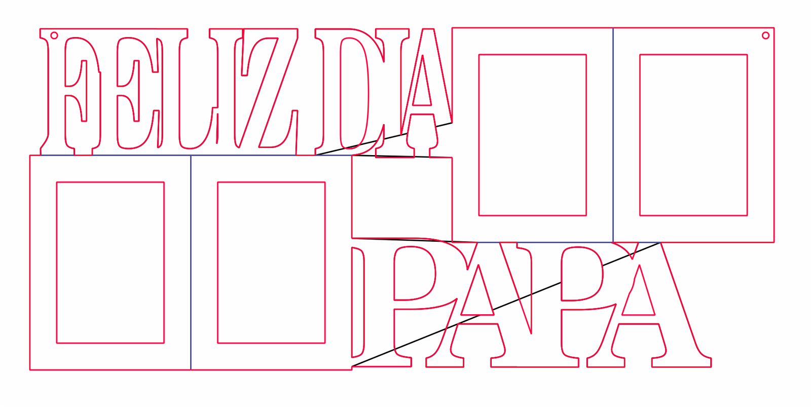 marco feliz día papá 4 fotos