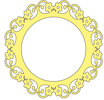 marco para espejo 26