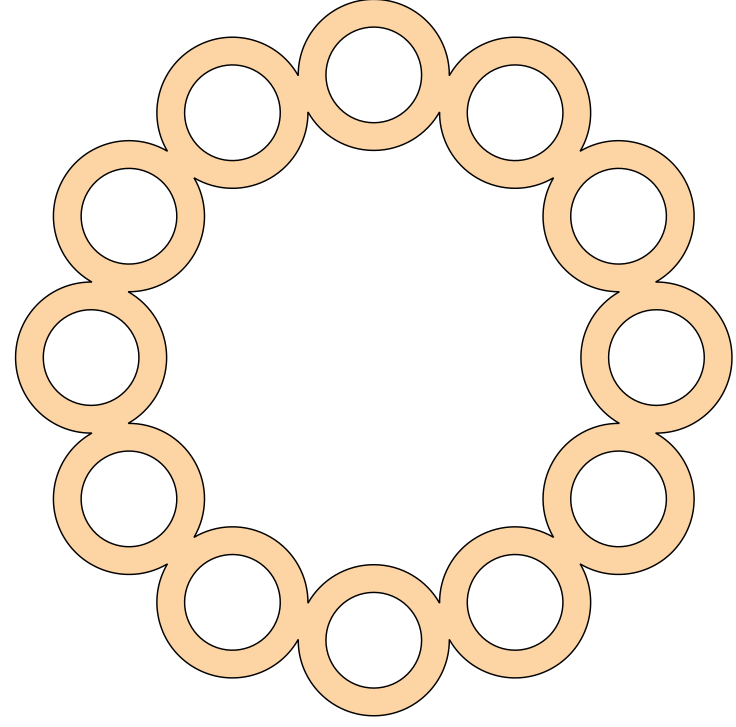 marco para espejo 38