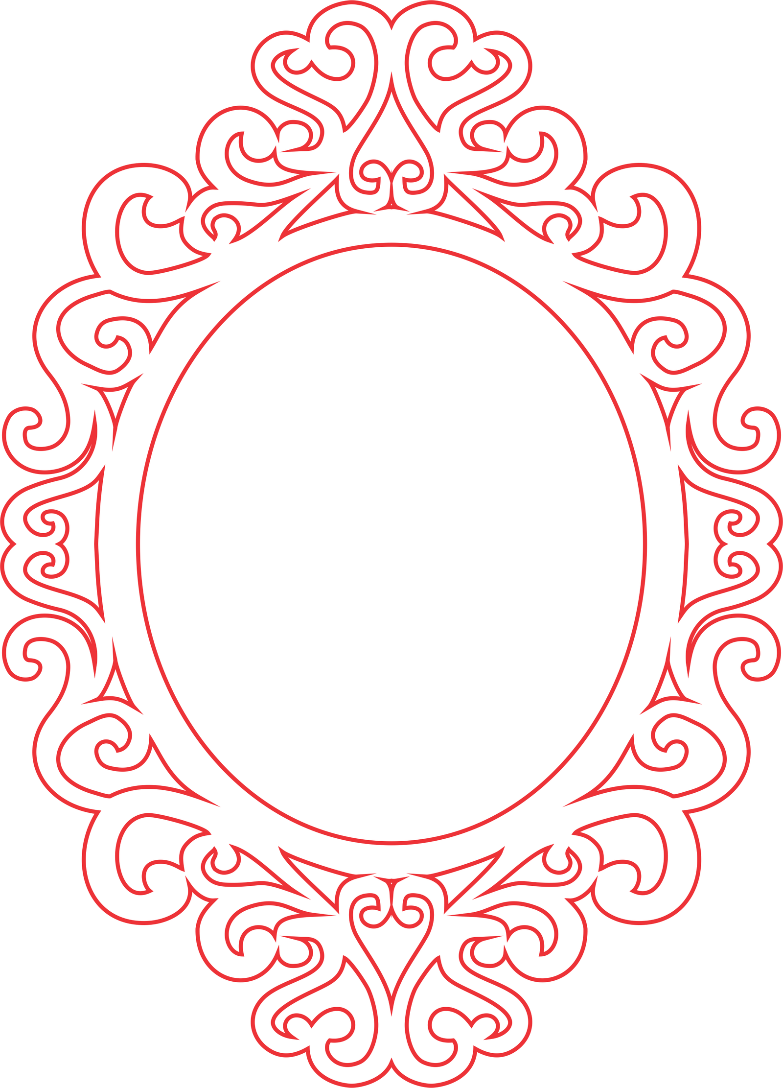 marco para espejo circular