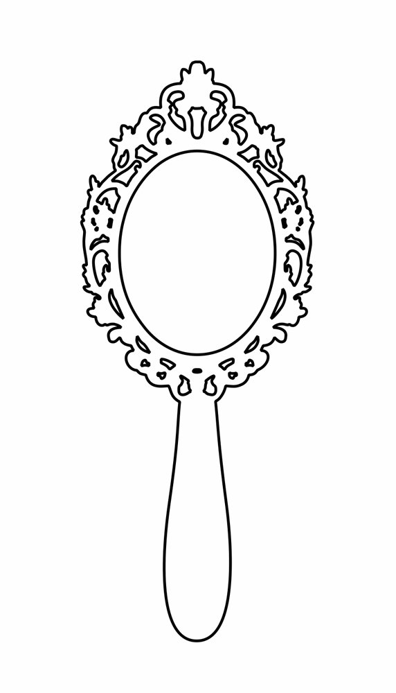 marco para espejo de mano 3