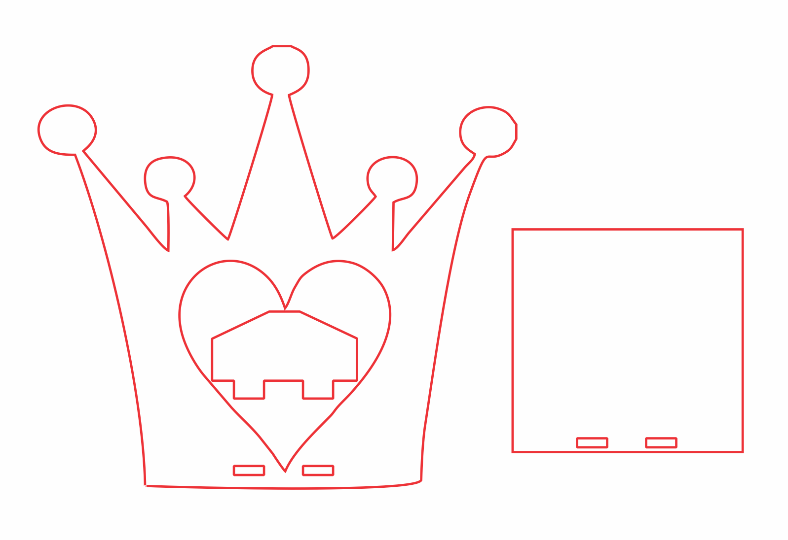 marco para foto corona