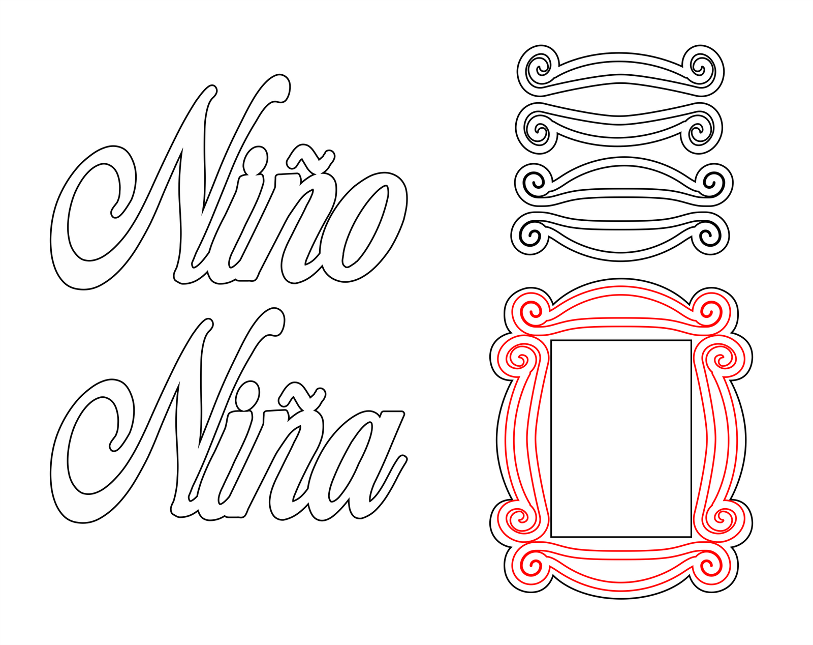 marco para foto friends