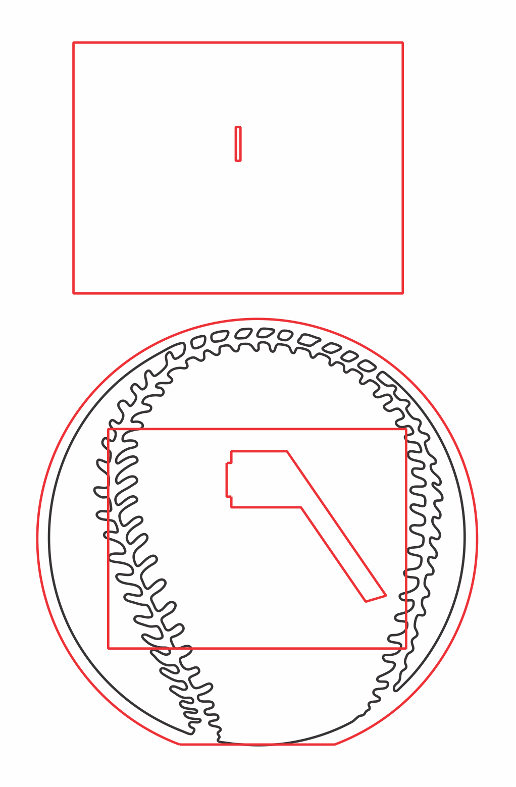 marco pelota de beisbol