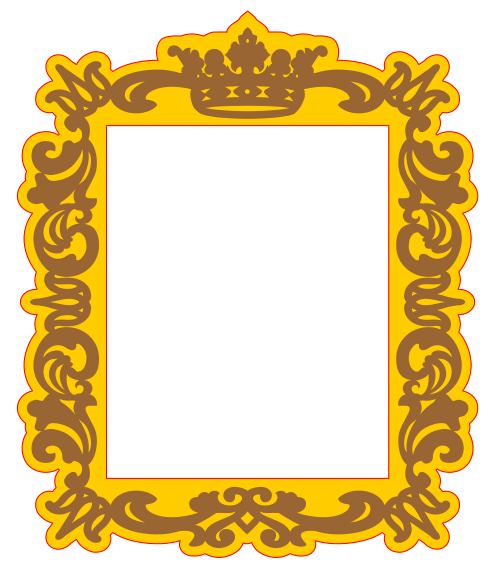 marco rectangular 26