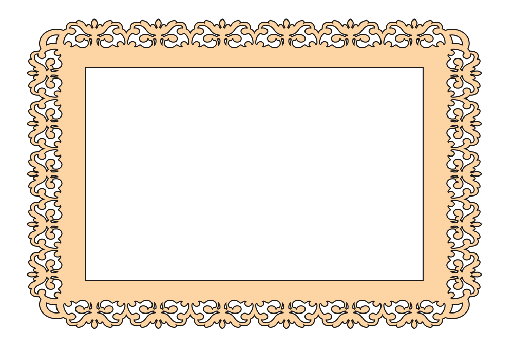 marco rectangular 27