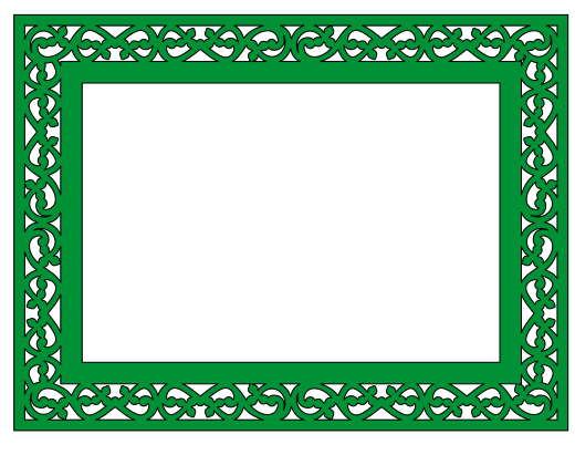 marco rectangular 41