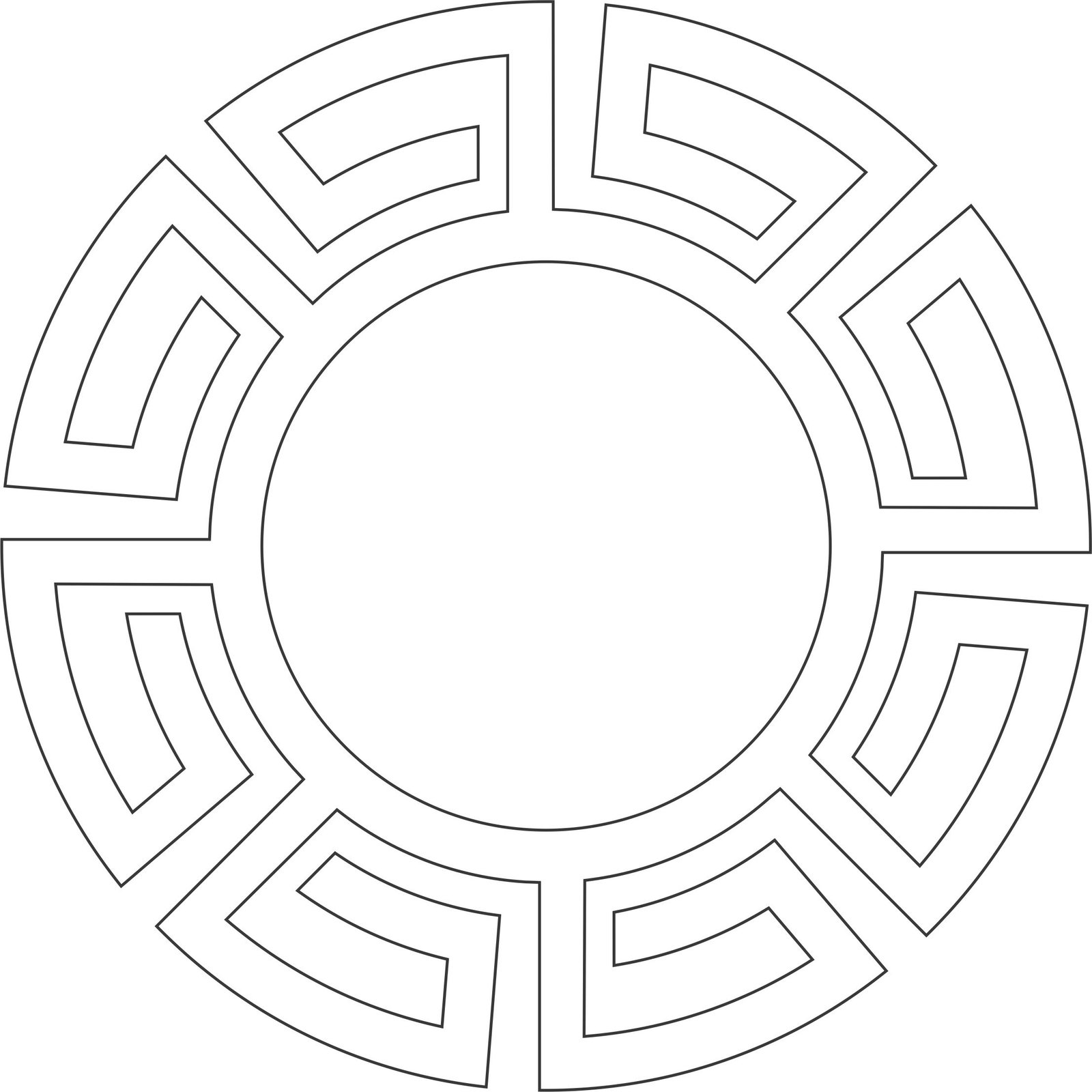 marco redondo para espejo