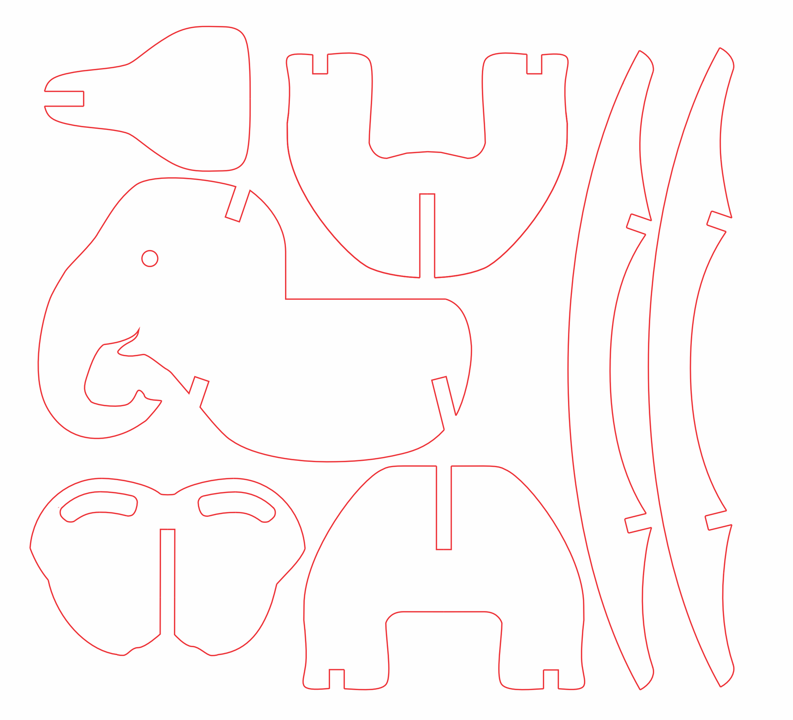 mecedora de elefante