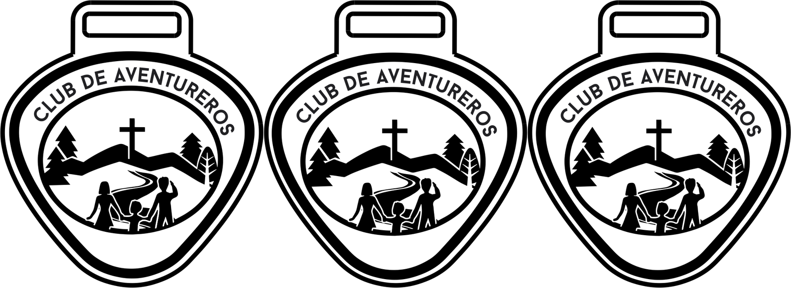 medallas club de aventureros