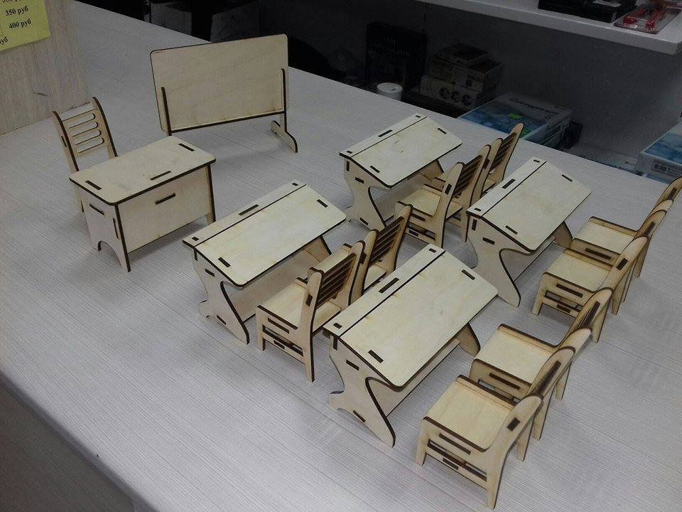 muebles de salón de clases