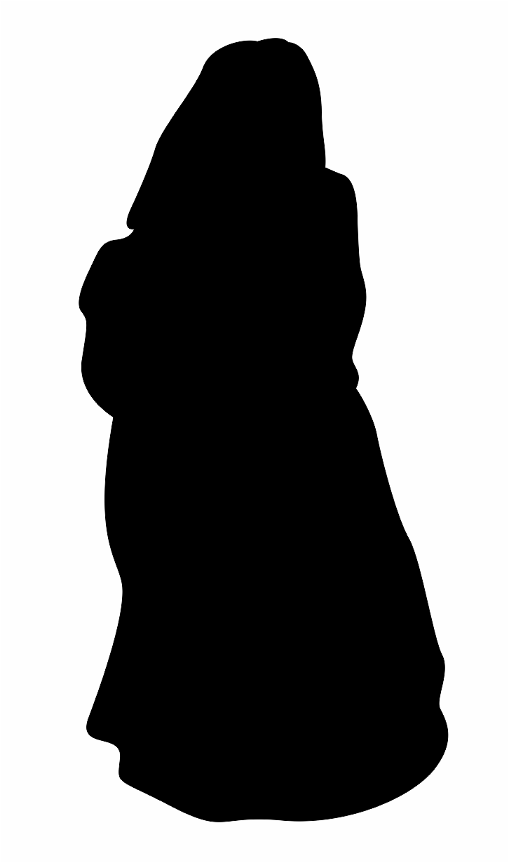 mujer vestida de novia