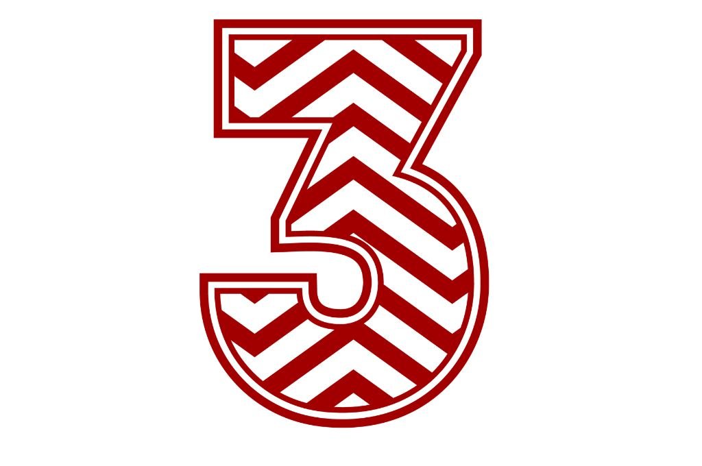 número 3