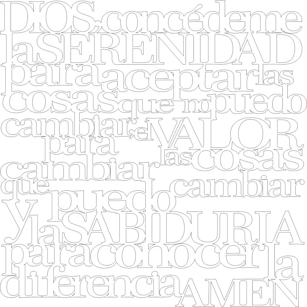 oración de la serenidad