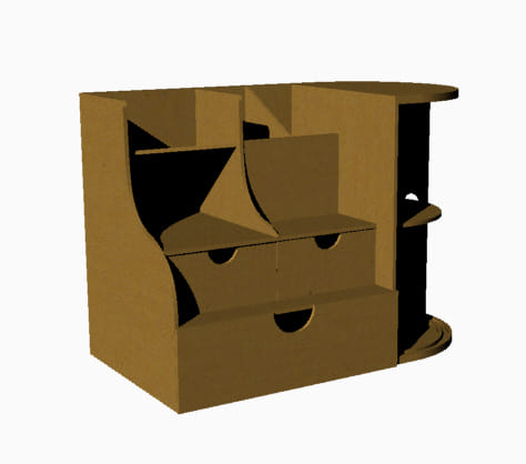 organizador de espacios múltiples