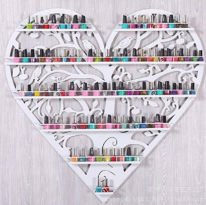 organizador de pared para esmaltes grande