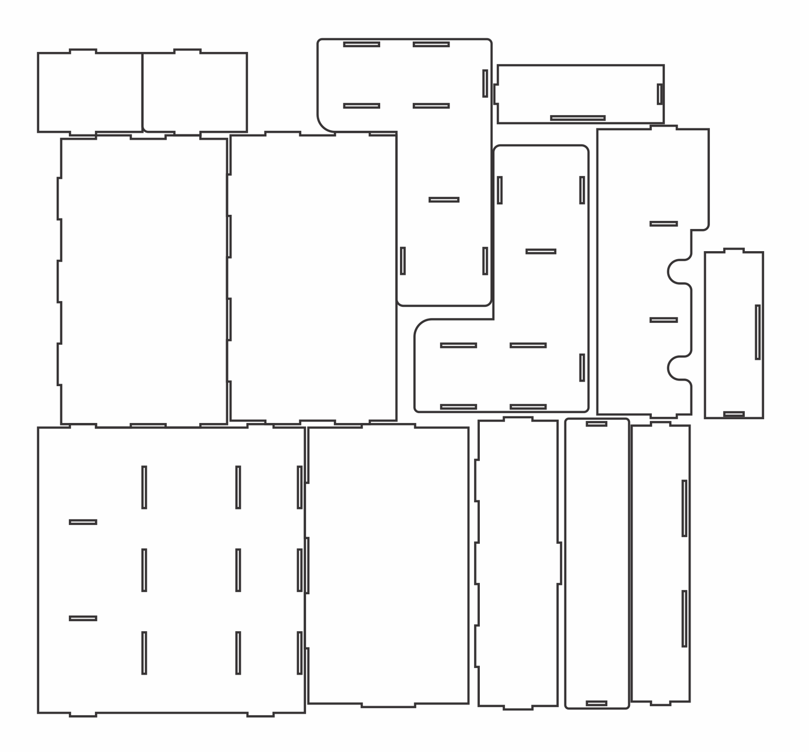 organizador de varios niveles