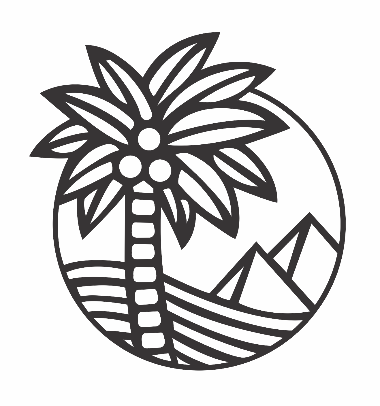 palmera en el desierto