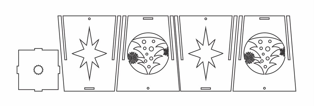 pantalla para foco pino