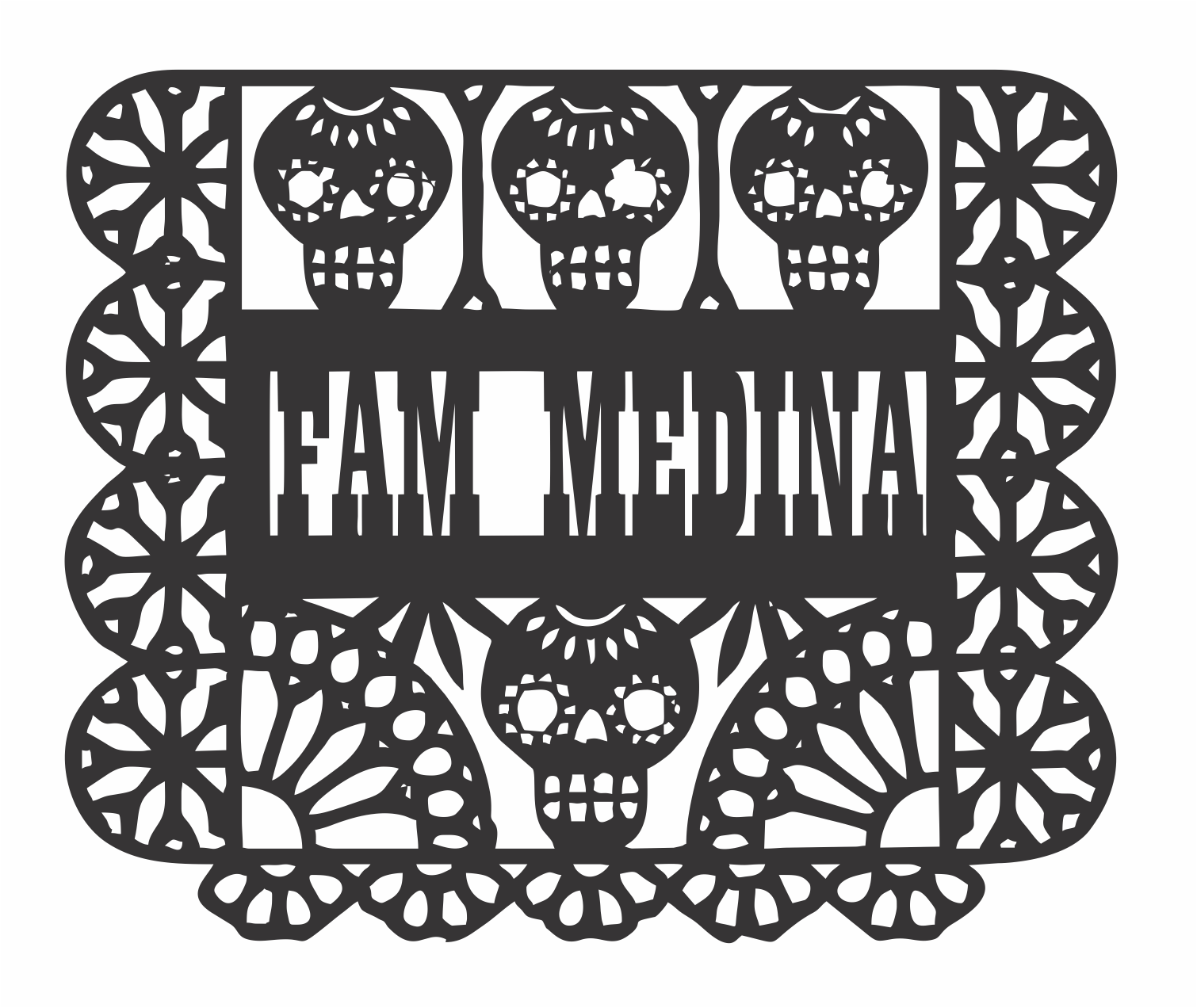 papel picado familia