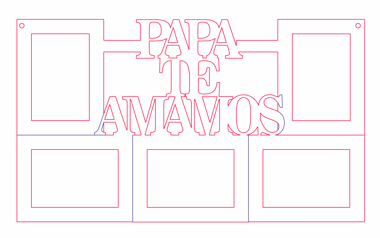 papá te amamos 5 fotos