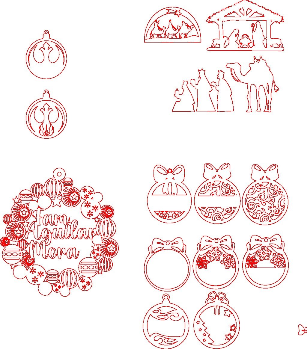 paquete grande de esferas