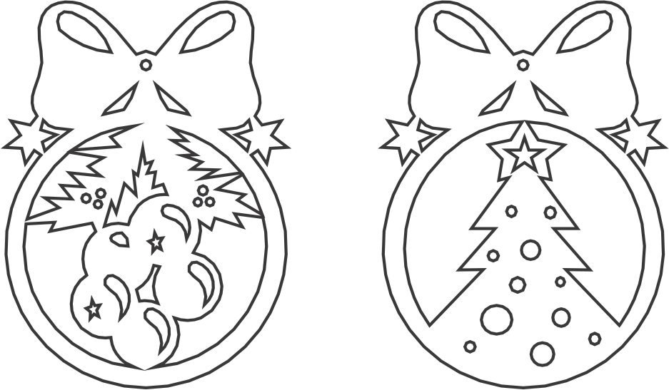 par de esferas navideñas 5