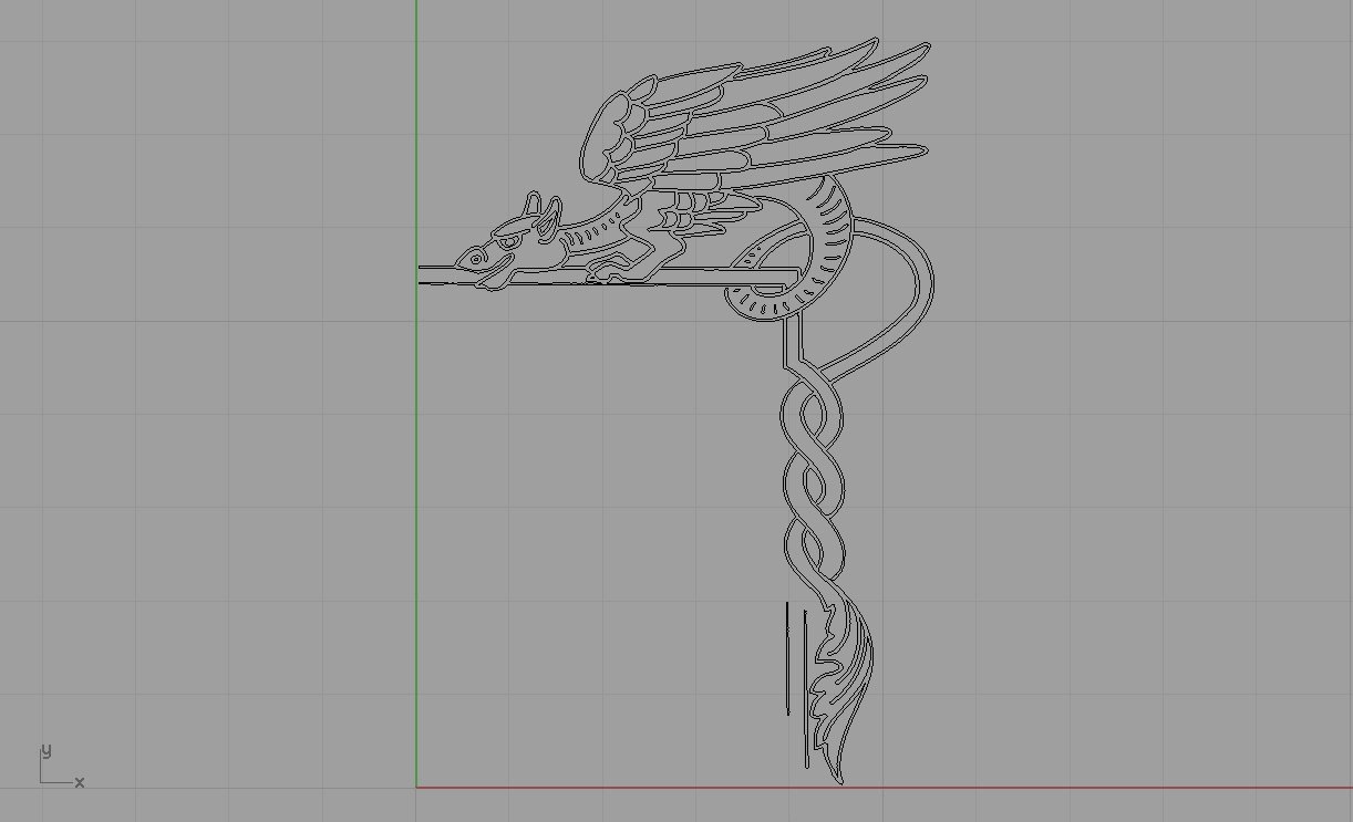 pequeño dragón con alas