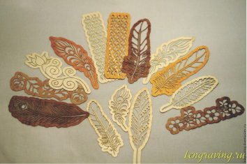 plumas de ave caladas