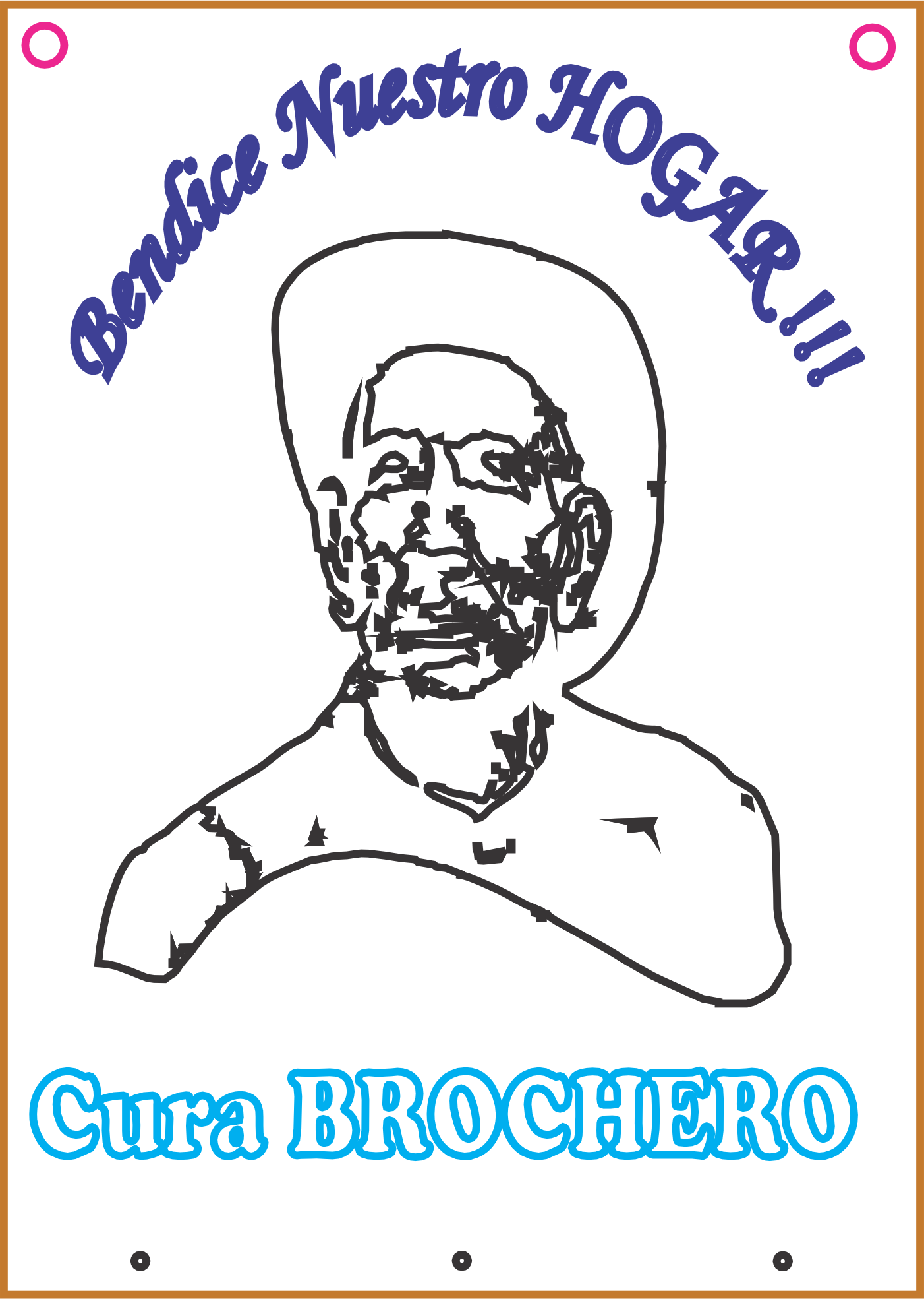 porta llaves bendice nuestro hogar