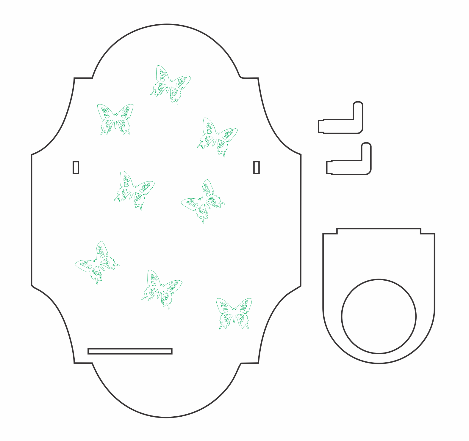 porta secadora de pelo