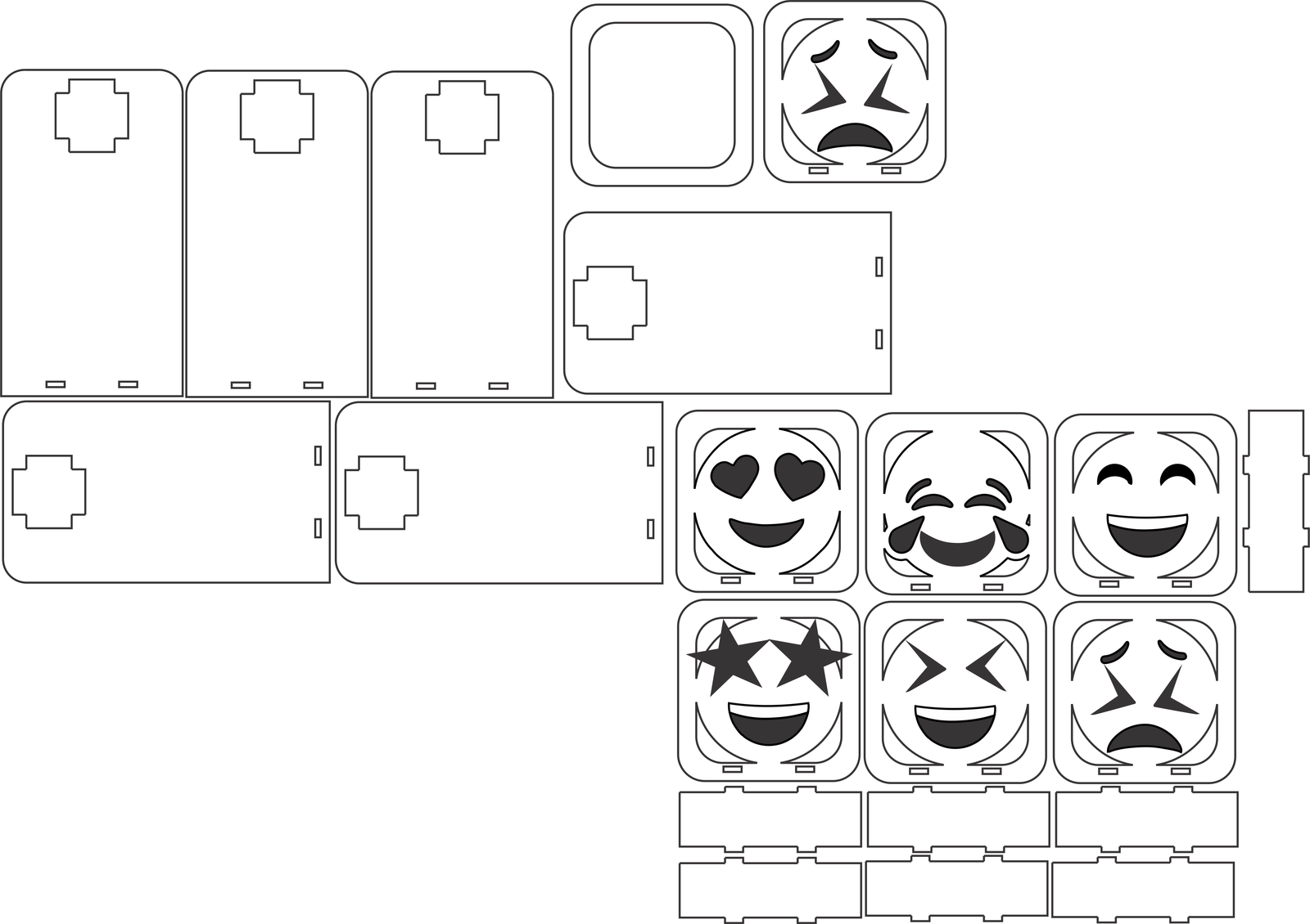 portacelular de emoticons