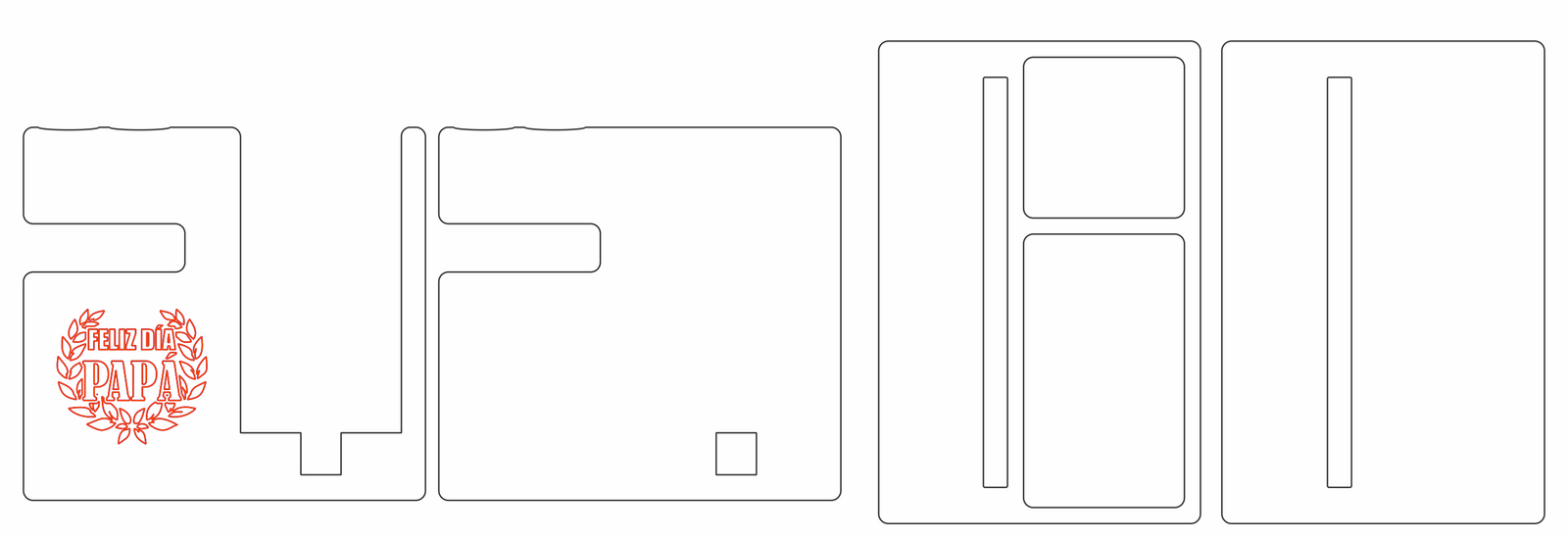 portacelular feliz día papá