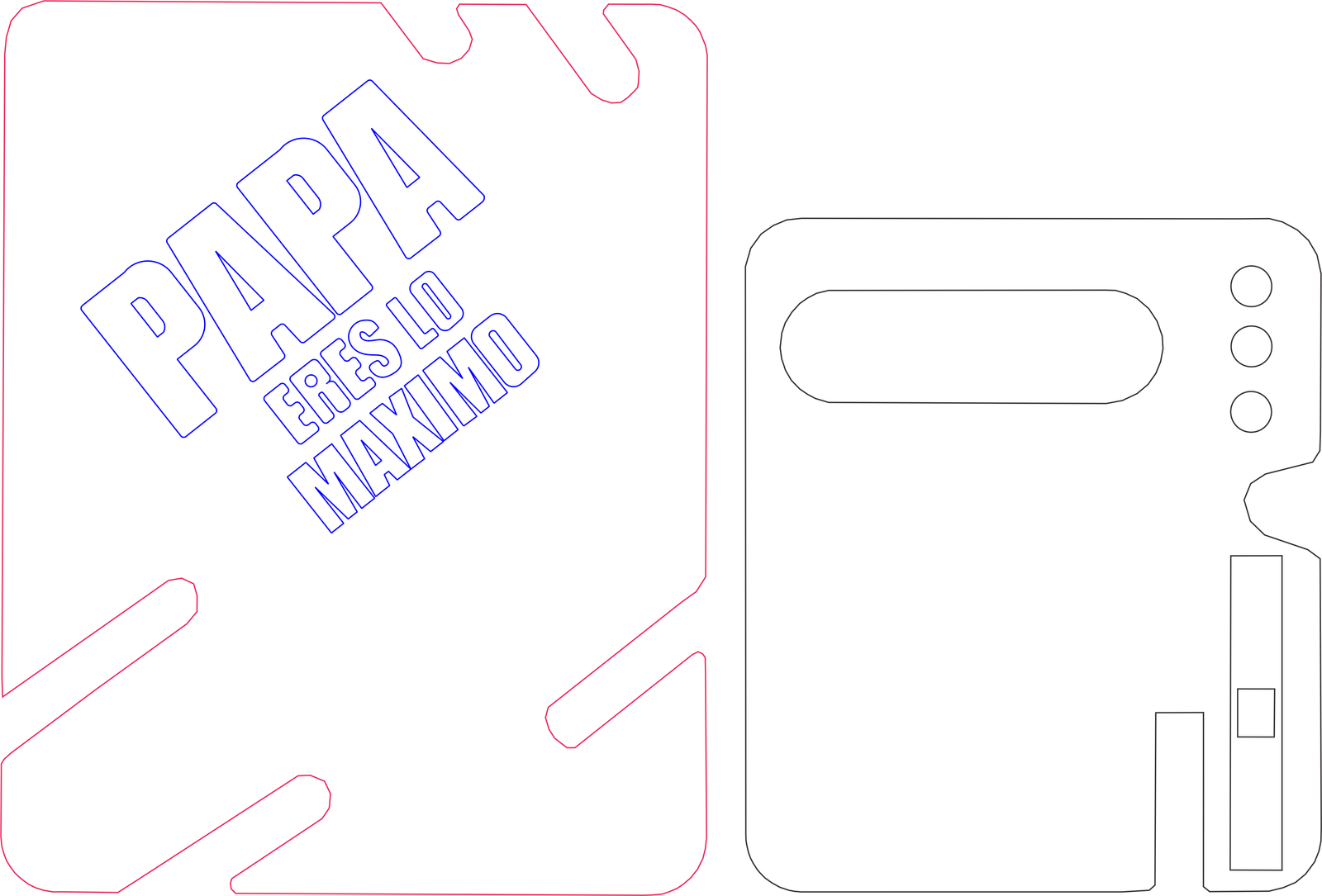 portacelular papá eres lo máximo