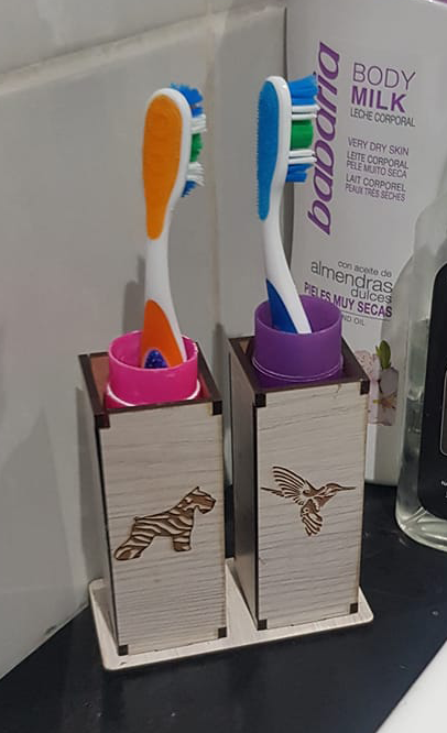 portacepillo de dientes