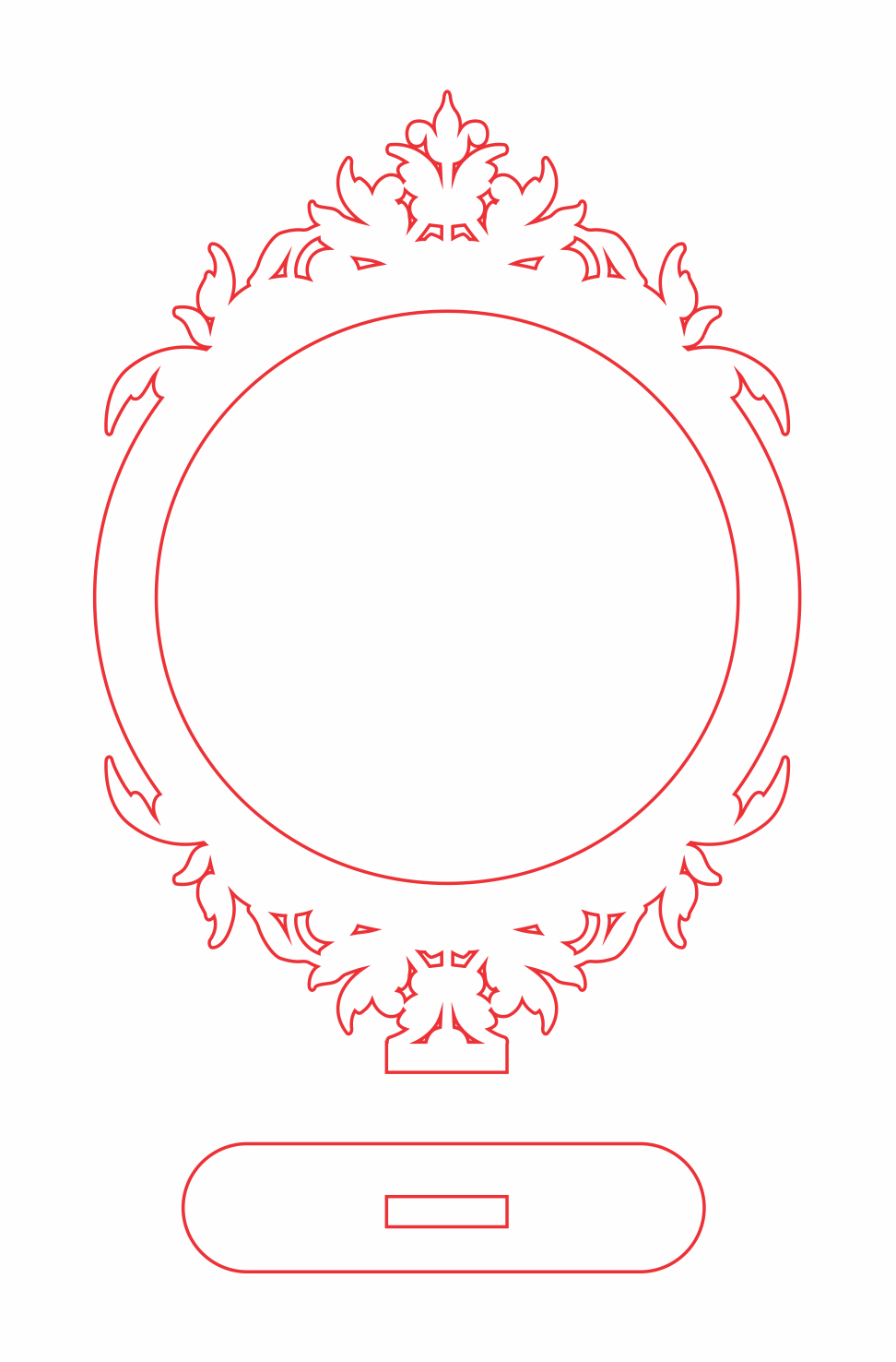 portarretrato circular