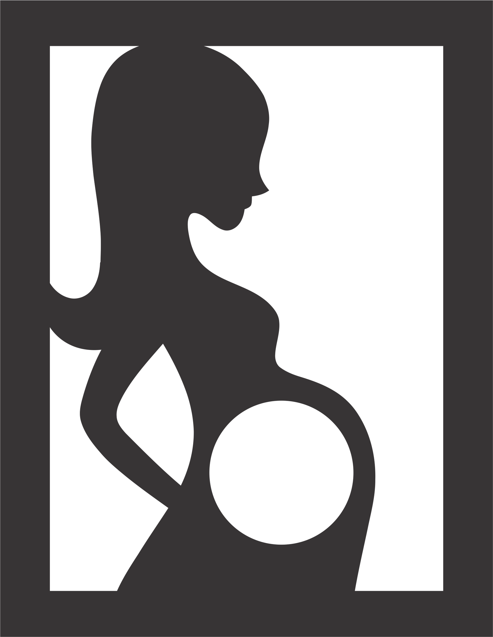 portarretrato de mujer embarazada 2